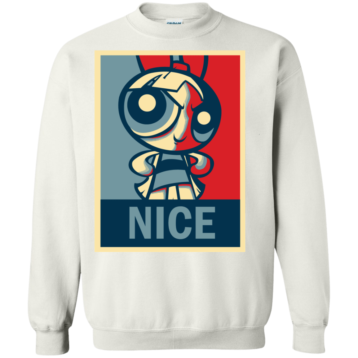 Sweatshirts White / S Nice Powerpuff Crewneck Sweatshirt