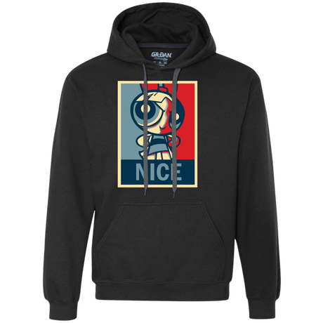 Sweatshirts Black / S Nice Powerpuff Premium Fleece Hoodie