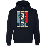 Sweatshirts Navy / S Nice Powerpuff Premium Fleece Hoodie