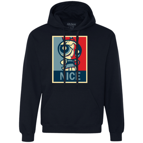 Sweatshirts Navy / S Nice Powerpuff Premium Fleece Hoodie