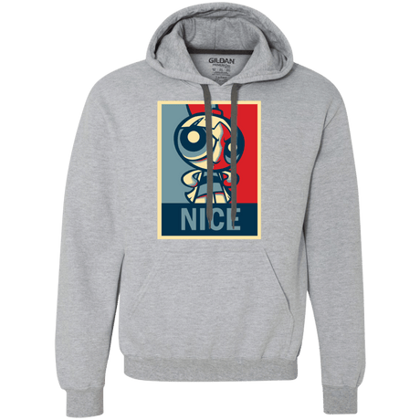 Sweatshirts Sport Grey / S Nice Powerpuff Premium Fleece Hoodie