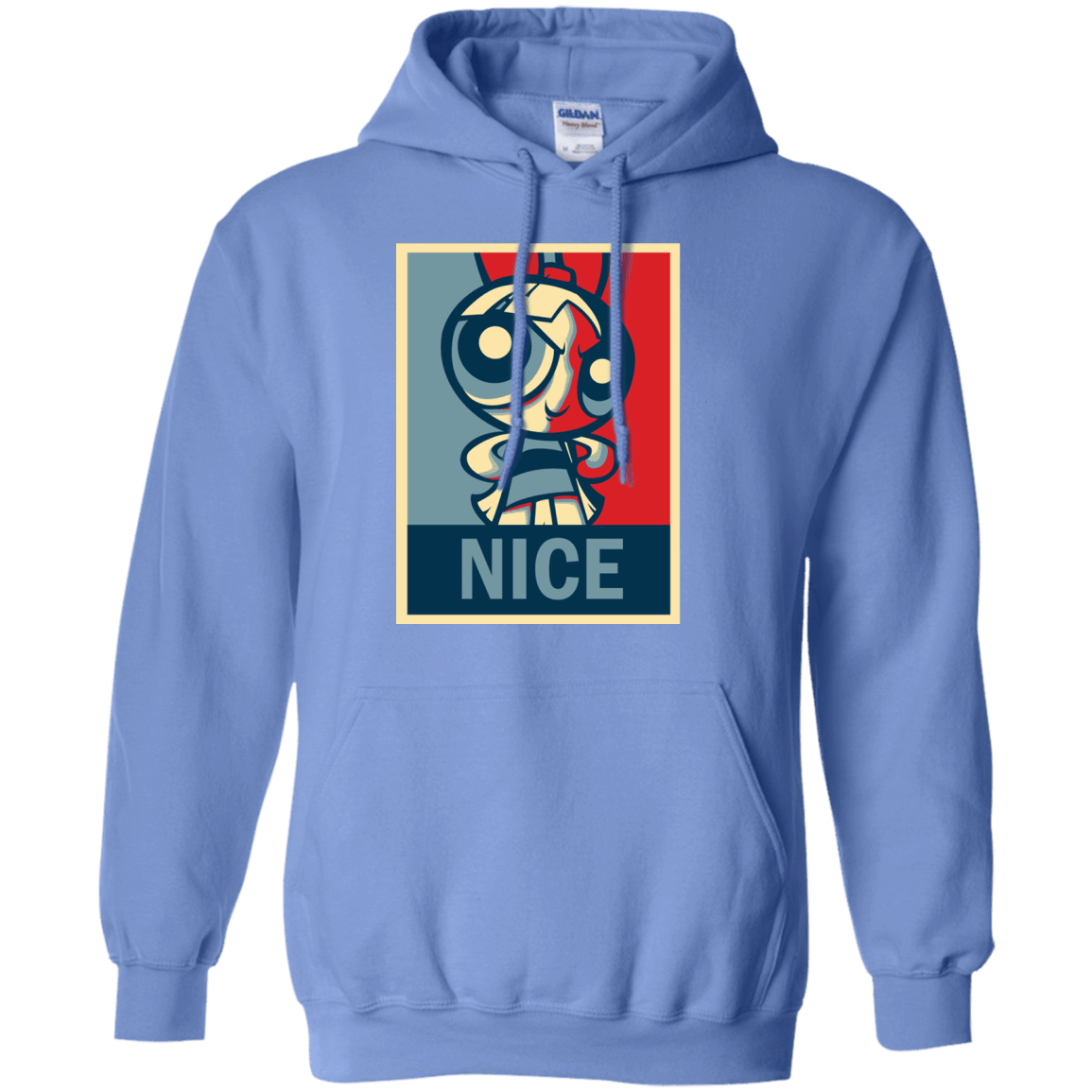Sweatshirts Carolina Blue / S Nice Powerpuff Pullover Hoodie