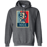 Sweatshirts Dark Heather / S Nice Powerpuff Pullover Hoodie