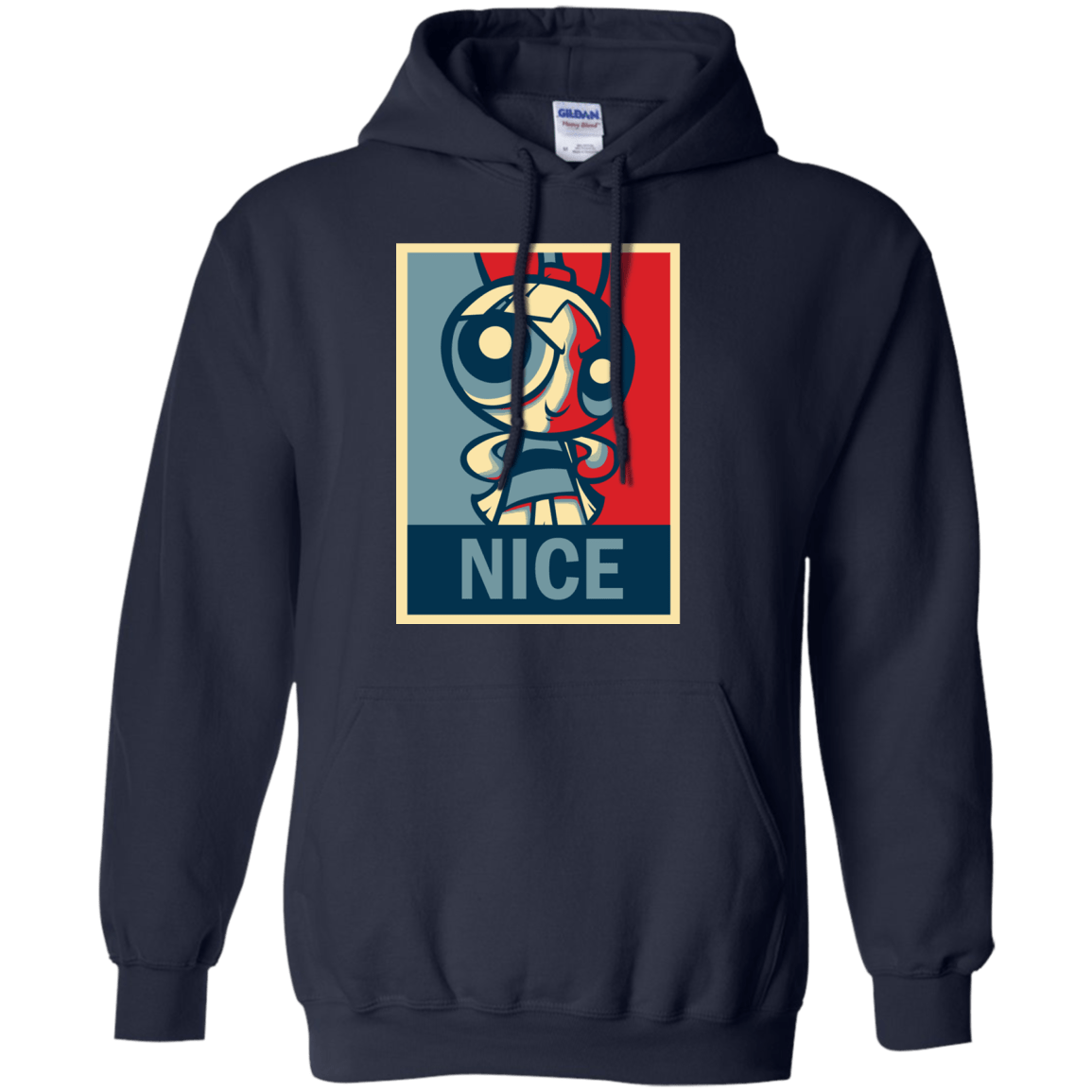 Sweatshirts Navy / S Nice Powerpuff Pullover Hoodie