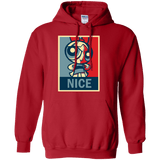 Sweatshirts Red / S Nice Powerpuff Pullover Hoodie