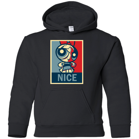 Sweatshirts Black / YS Nice Powerpuff Youth Hoodie