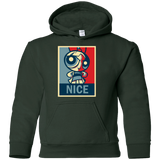Sweatshirts Forest Green / YS Nice Powerpuff Youth Hoodie