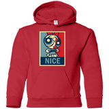 Sweatshirts Red / YS Nice Powerpuff Youth Hoodie