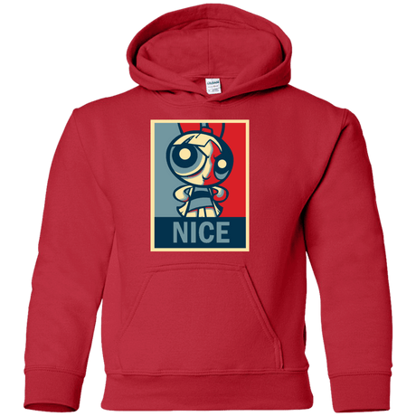 Sweatshirts Red / YS Nice Powerpuff Youth Hoodie