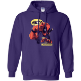 Sweatshirts Purple / Small Nice Shirt Pullover Hoodie