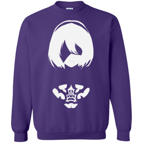 Sweatshirts Purple / Small Nier Crewneck Sweatshirt