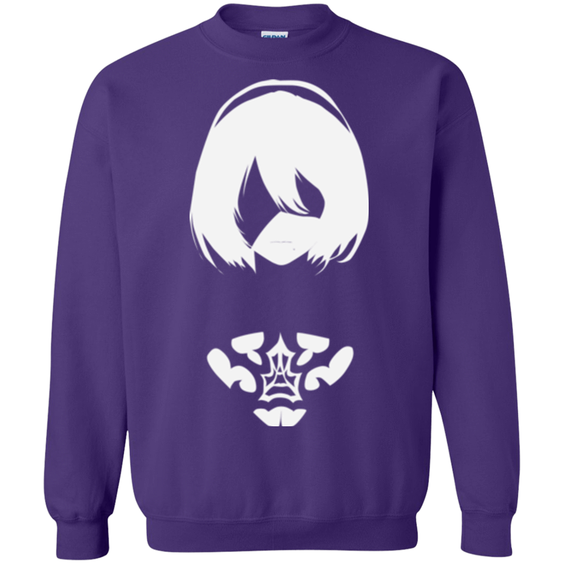 Sweatshirts Purple / Small Nier Crewneck Sweatshirt