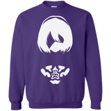Sweatshirts Purple / Small Nier Crewneck Sweatshirt