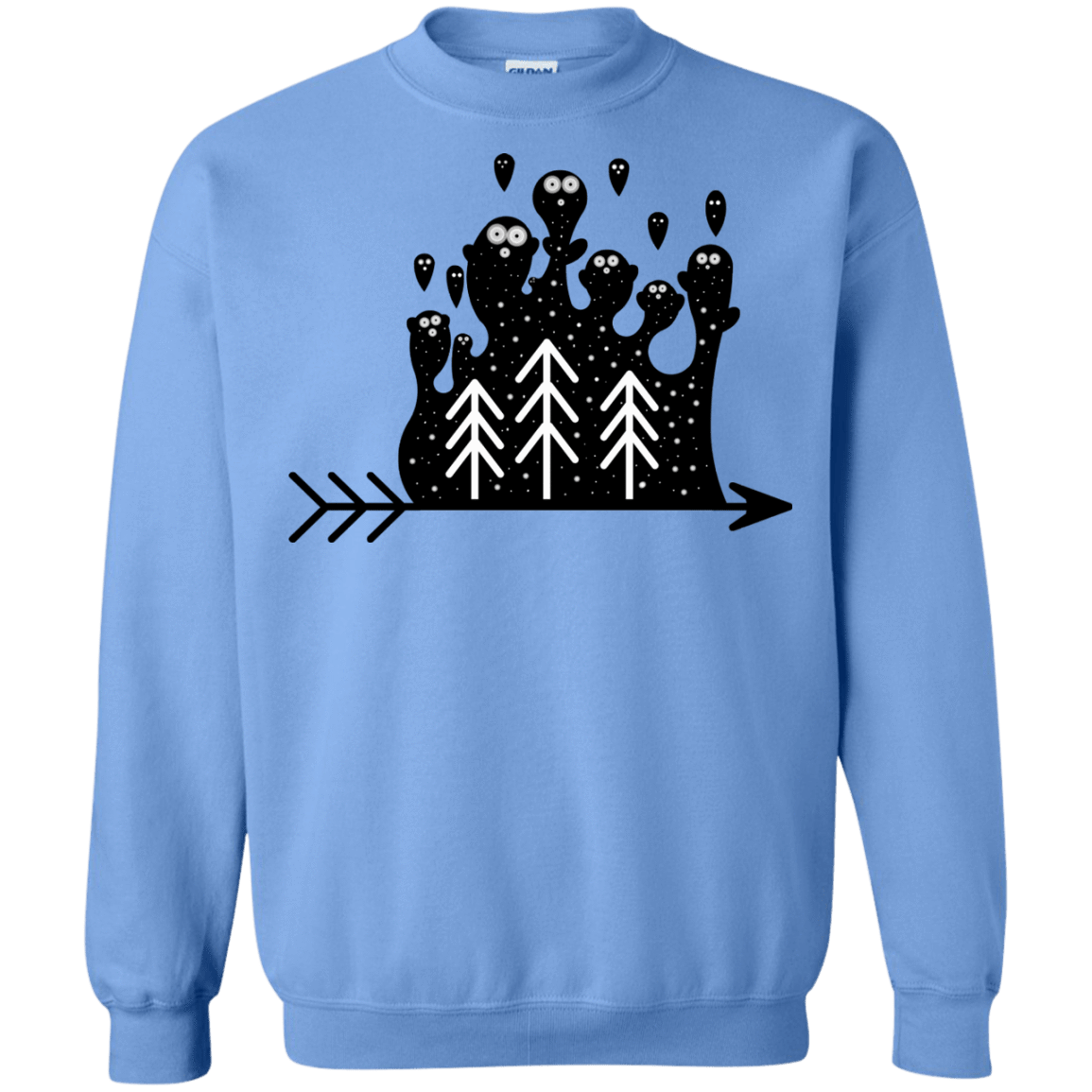 Sweatshirts Carolina Blue / S Night Creatures Crewneck Sweatshirt