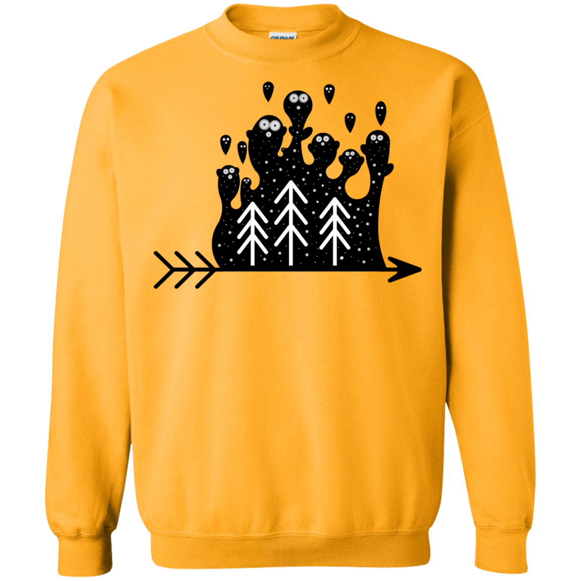 Sweatshirts Gold / S Night Creatures Crewneck Sweatshirt