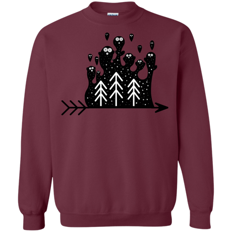 Sweatshirts Maroon / S Night Creatures Crewneck Sweatshirt