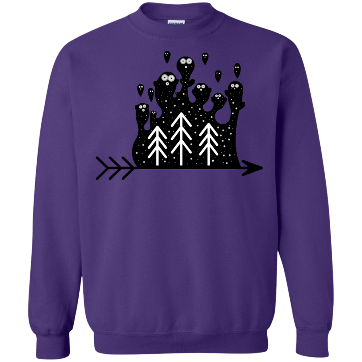 Sweatshirts Purple / S Night Creatures Crewneck Sweatshirt