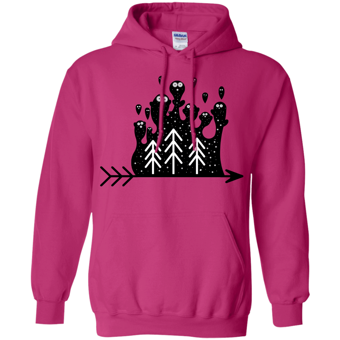 Sweatshirts Heliconia / S Night Creatures Pullover Hoodie
