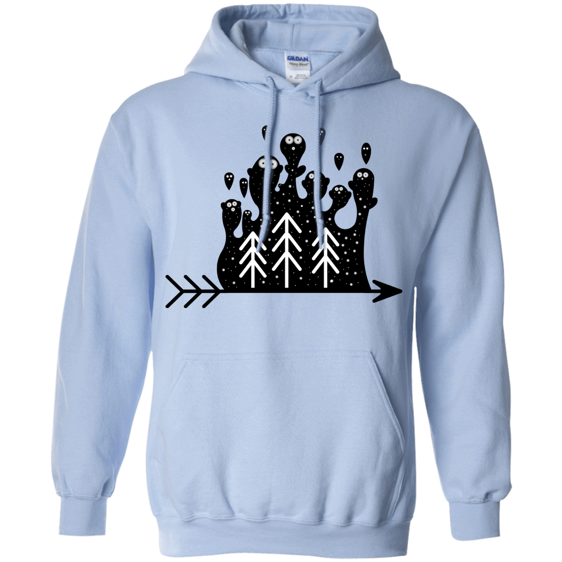 Sweatshirts Light Blue / S Night Creatures Pullover Hoodie