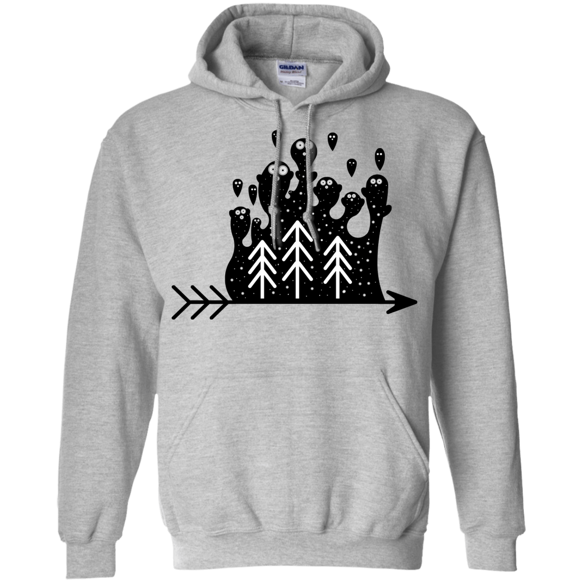 Sweatshirts Sport Grey / S Night Creatures Pullover Hoodie