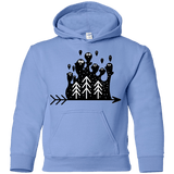 Sweatshirts Carolina Blue / YS Night Creatures Youth Hoodie