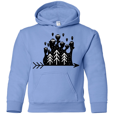 Sweatshirts Carolina Blue / YS Night Creatures Youth Hoodie