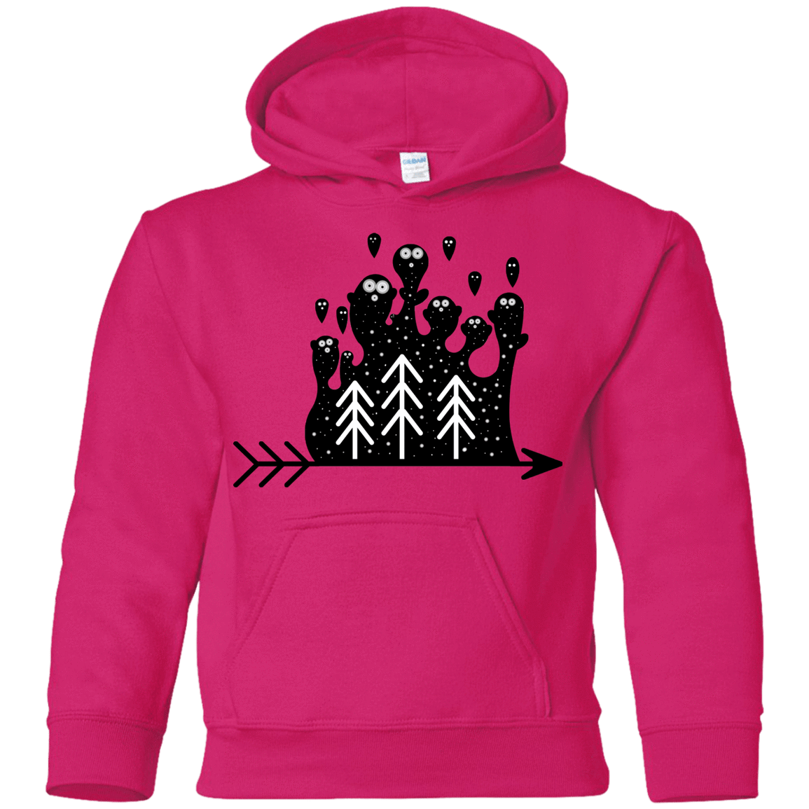 Sweatshirts Heliconia / YS Night Creatures Youth Hoodie