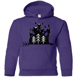 Sweatshirts Purple / YS Night Creatures Youth Hoodie