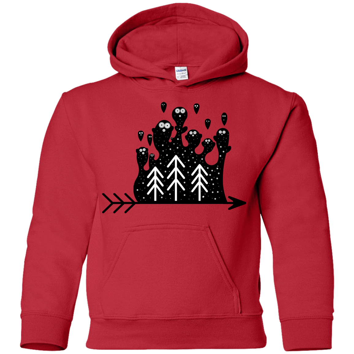 Sweatshirts Red / YS Night Creatures Youth Hoodie