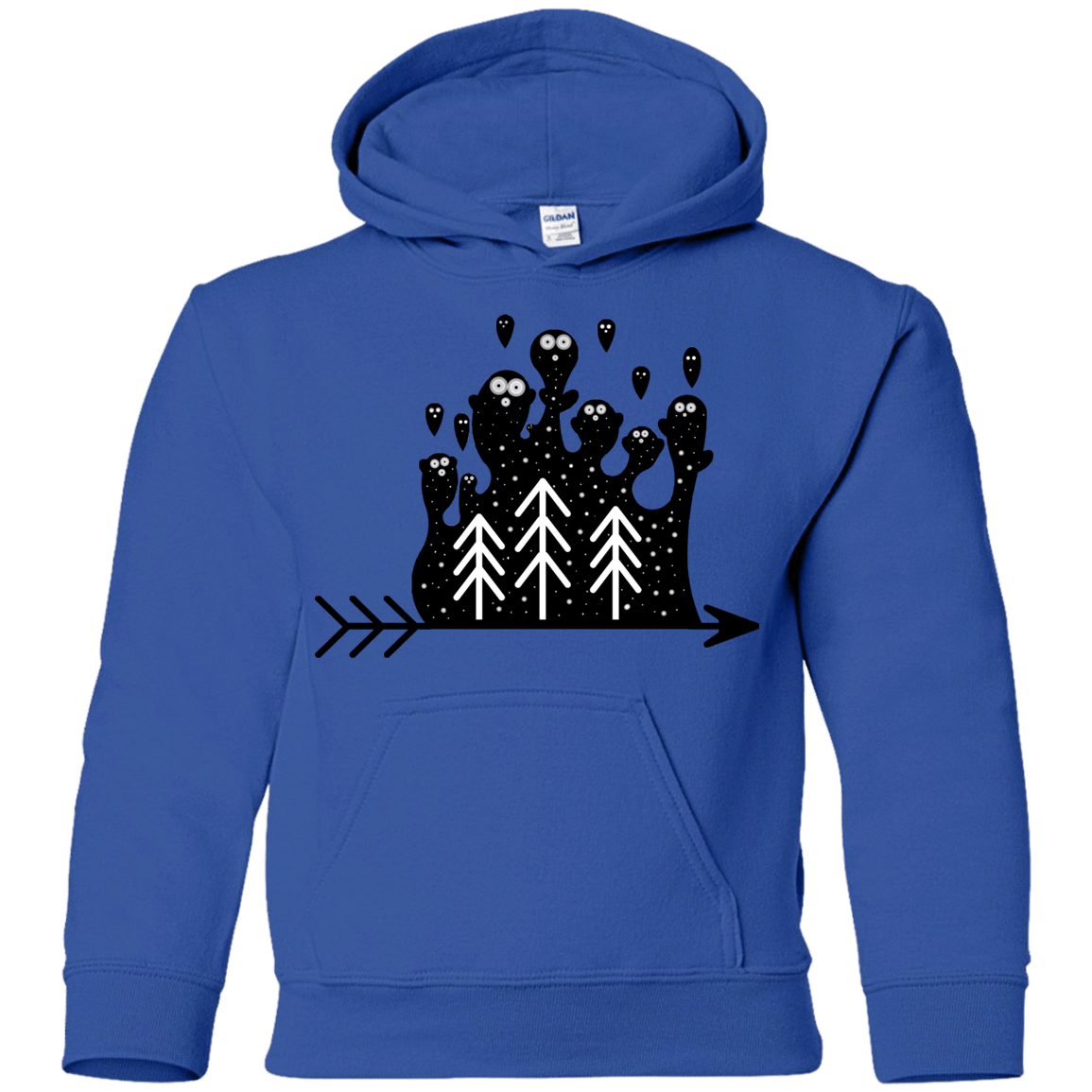 Sweatshirts Royal / YS Night Creatures Youth Hoodie