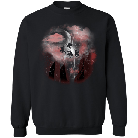 Sweatshirts Black / Small Night of the turtles Crewneck Sweatshirt