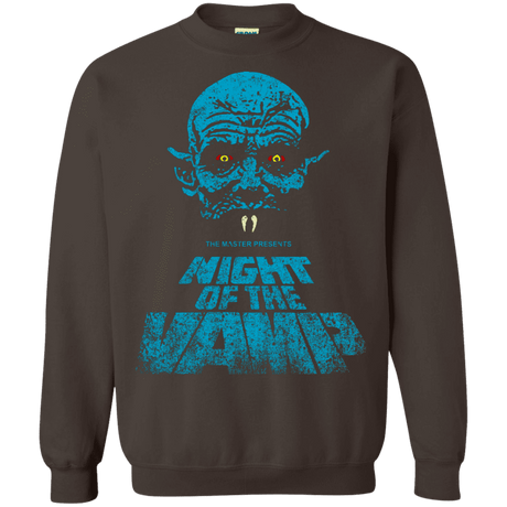 Sweatshirts Dark Chocolate / S Night Vamp Crewneck Sweatshirt