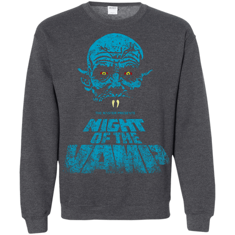 Sweatshirts Dark Heather / S Night Vamp Crewneck Sweatshirt