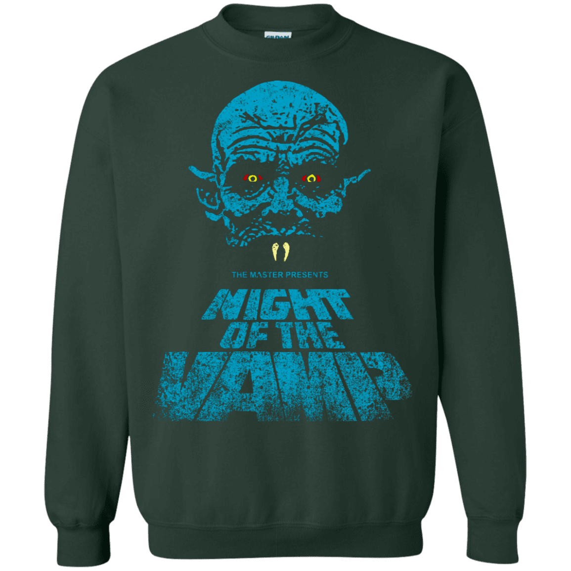 Sweatshirts Forest Green / S Night Vamp Crewneck Sweatshirt