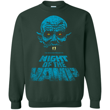 Sweatshirts Forest Green / S Night Vamp Crewneck Sweatshirt