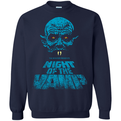 Sweatshirts Navy / S Night Vamp Crewneck Sweatshirt