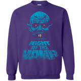 Sweatshirts Purple / S Night Vamp Crewneck Sweatshirt