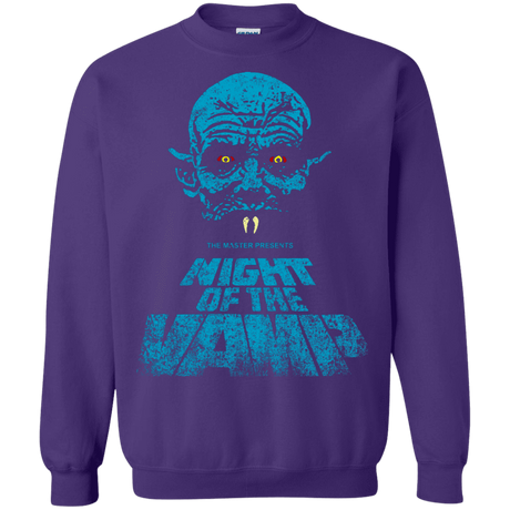 Sweatshirts Purple / S Night Vamp Crewneck Sweatshirt