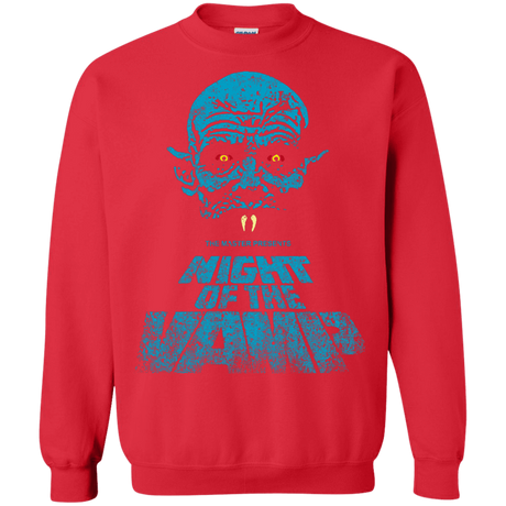 Sweatshirts Red / S Night Vamp Crewneck Sweatshirt