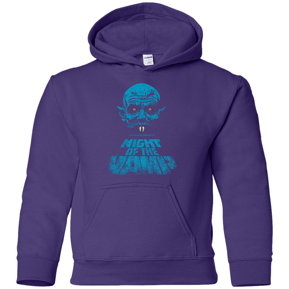 Sweatshirts Purple / YS Night Vamp Youth Hoodie