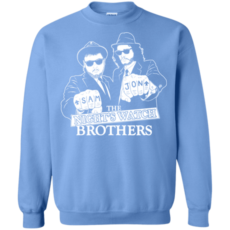 Sweatshirts Carolina Blue / S Night Watch Brothers Crewneck Sweatshirt