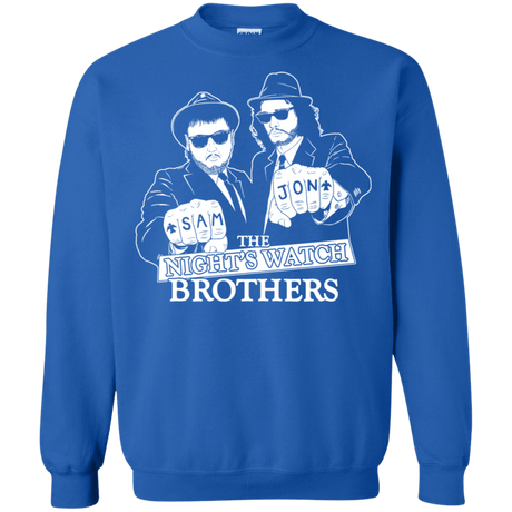 Sweatshirts Royal / S Night Watch Brothers Crewneck Sweatshirt