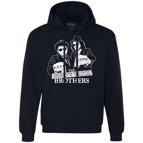 Sweatshirts Navy / S Night Watch Brothers Premium Fleece Hoodie