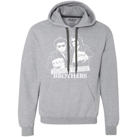 Sweatshirts Sport Grey / S Night Watch Brothers Premium Fleece Hoodie