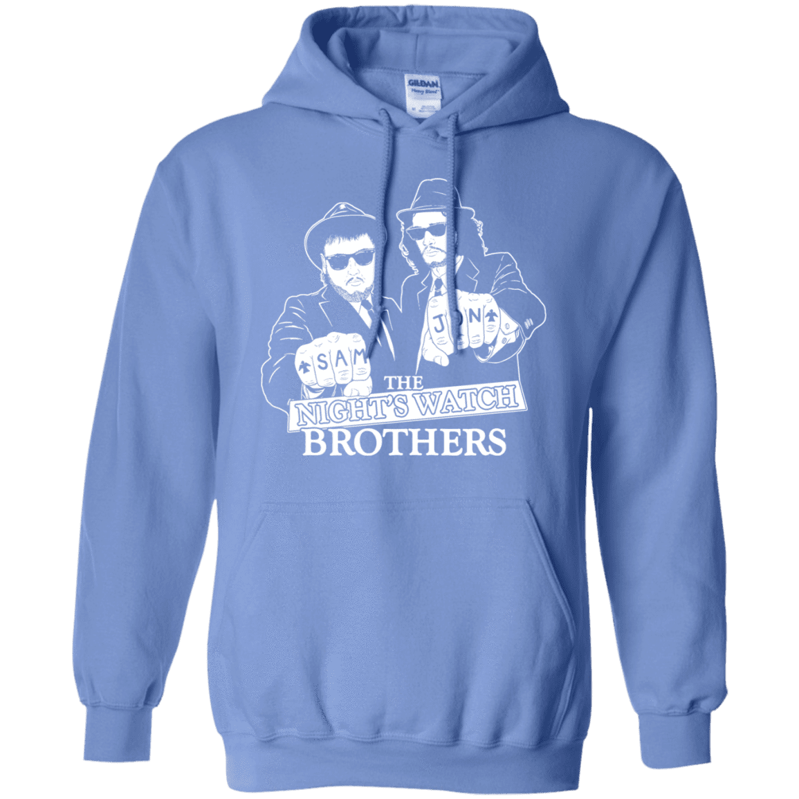 Sweatshirts Carolina Blue / S Night Watch Brothers Pullover Hoodie