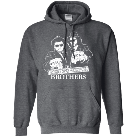 Sweatshirts Dark Heather / S Night Watch Brothers Pullover Hoodie