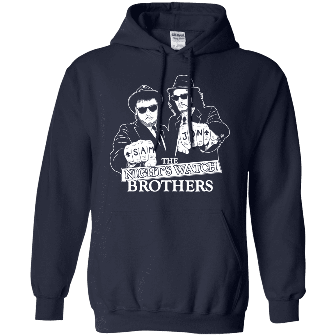 Sweatshirts Navy / S Night Watch Brothers Pullover Hoodie