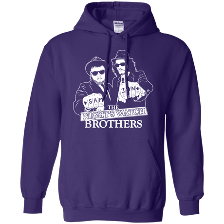 Sweatshirts Purple / S Night Watch Brothers Pullover Hoodie