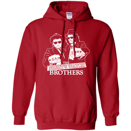 Sweatshirts Red / S Night Watch Brothers Pullover Hoodie