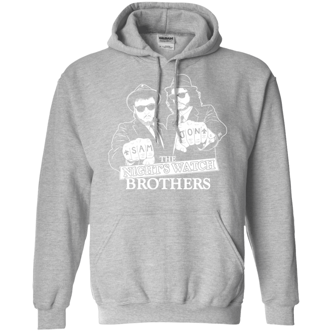 Sweatshirts Sport Grey / S Night Watch Brothers Pullover Hoodie